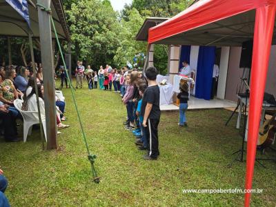 Rio Bonito do IguaÃ§u - Festa N.S. Aparecida atraÃ­ FiÃ©is em Barra Mansa do IguaÃ§u